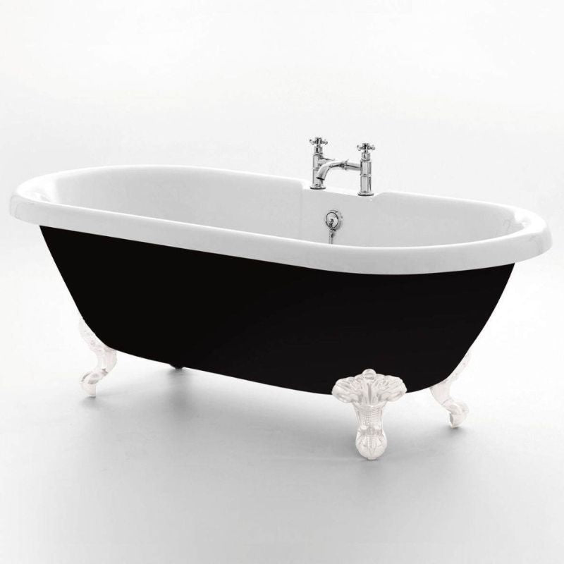 Royce Morgan Kensington 1495 x 785 Double Ended Freestanding Clawfoot Bathtub
