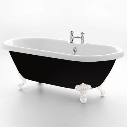 Royce Morgan Kensington 1495 x 785 Double Ended Freestanding Clawfoot Bathtub