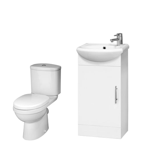 Nuie Mayford Floor Standing 420mm Unit & Toilet