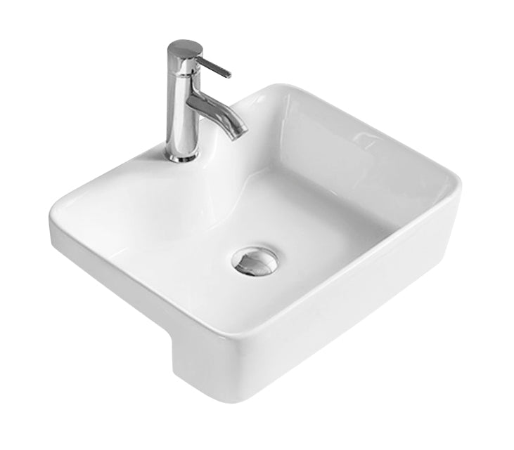 Hudson Reed Semi-Recessed Basin 480 x 370 x 130mm