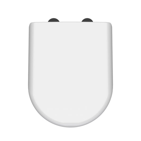 Nuie Luxury D shaped Soft Close Toilet Seat