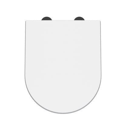 Nuie Luxury D shaped Soft Close Toilet Seat